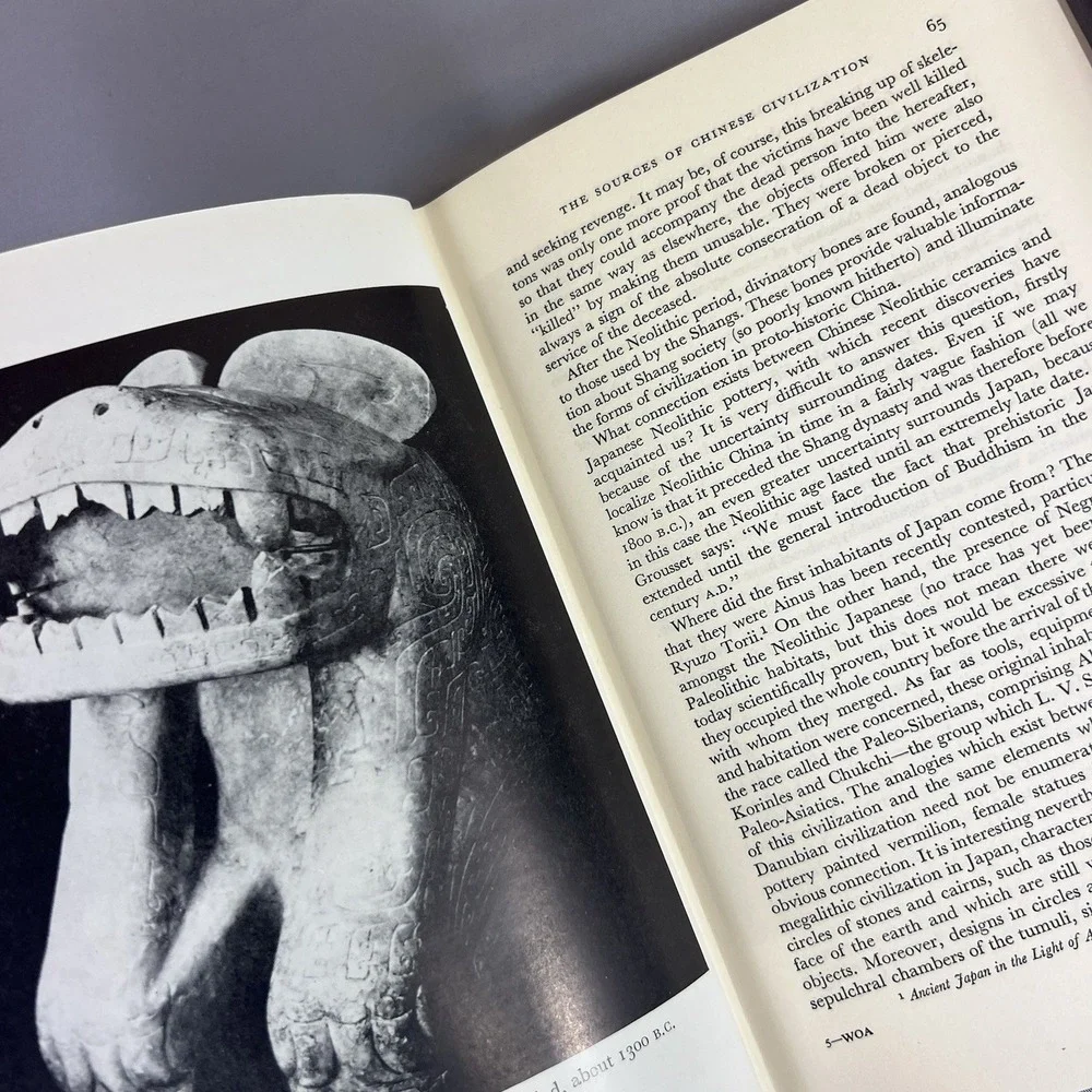 The World of Archaeology Vol 1 & 2 Marcel Brion Hardcover 1962 Vintage Set
